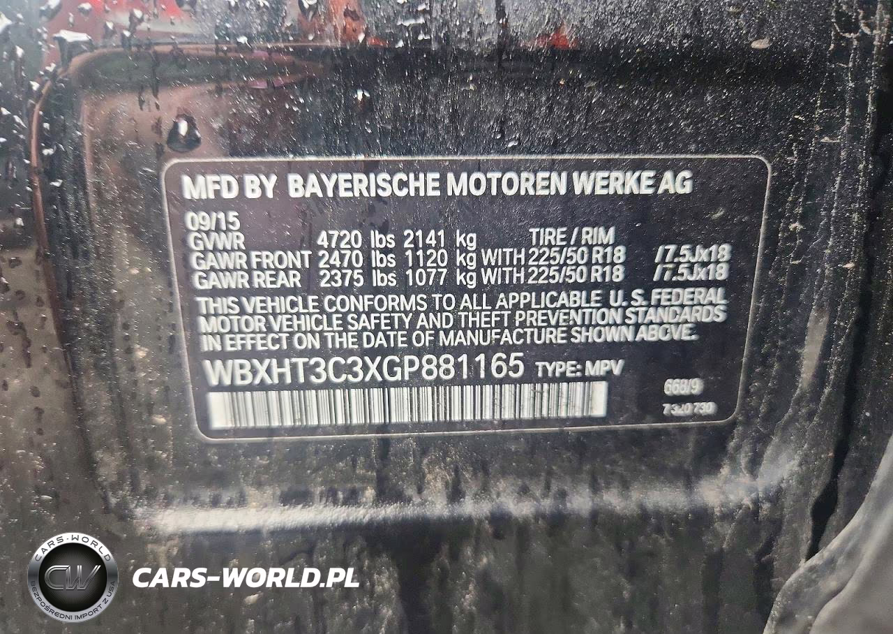 2016 BMW X1 xDrive28I VIN:WBXHT3C3XGP881165 - 13