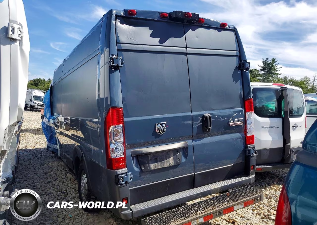 2020 Ram Promaster 3500 Delivery Van VIN:3C6URVJG3LE143706 - 2