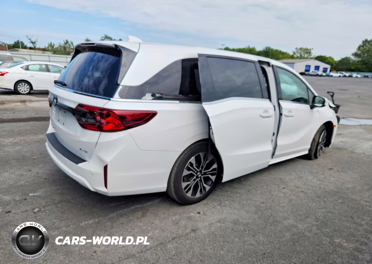 2025 Honda Odyssey Elite VIN:5FNRL6H93SB005735 - 3