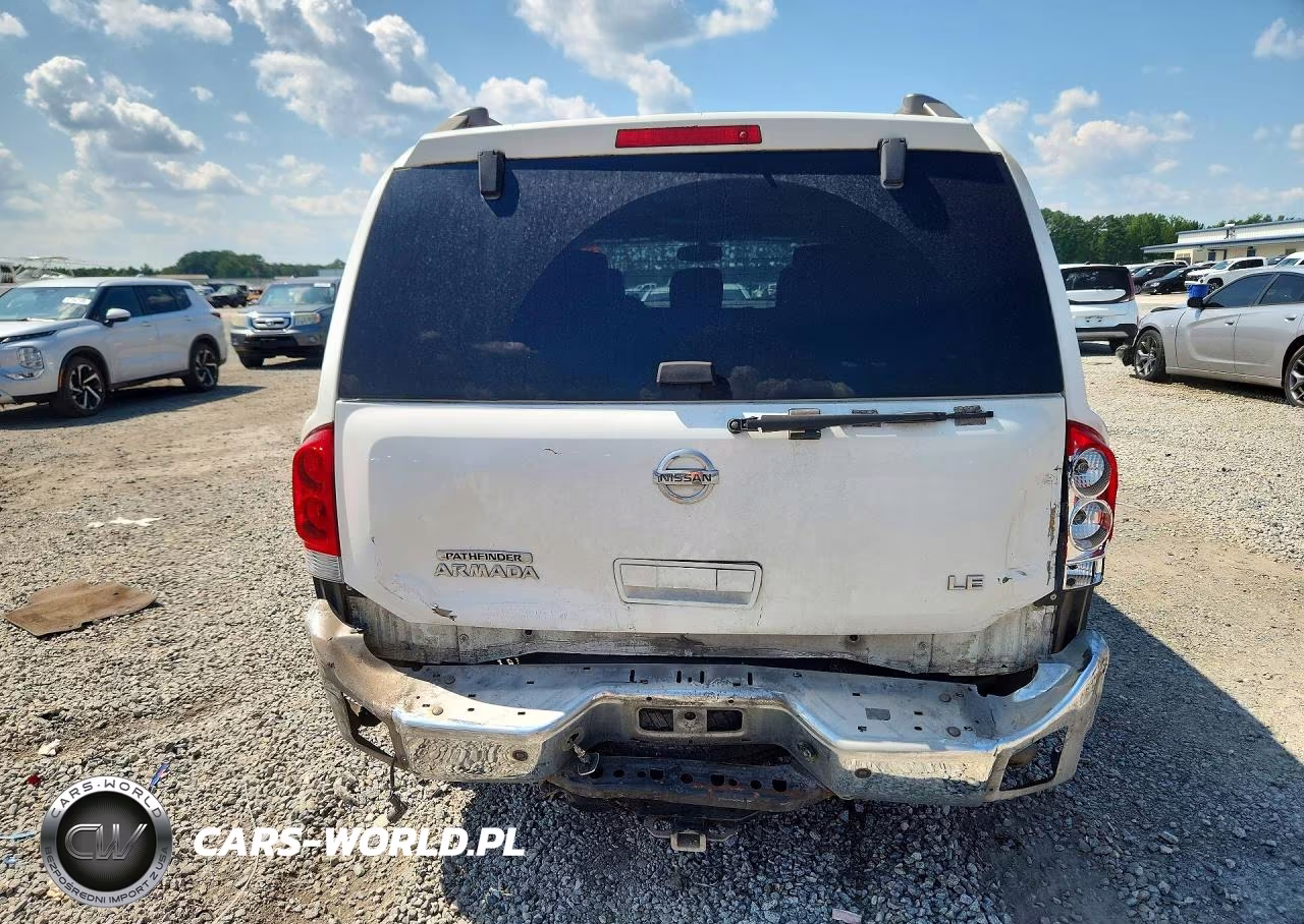 2004 Nissan Armada Se VIN:5N1AA08B64N742494 - 6