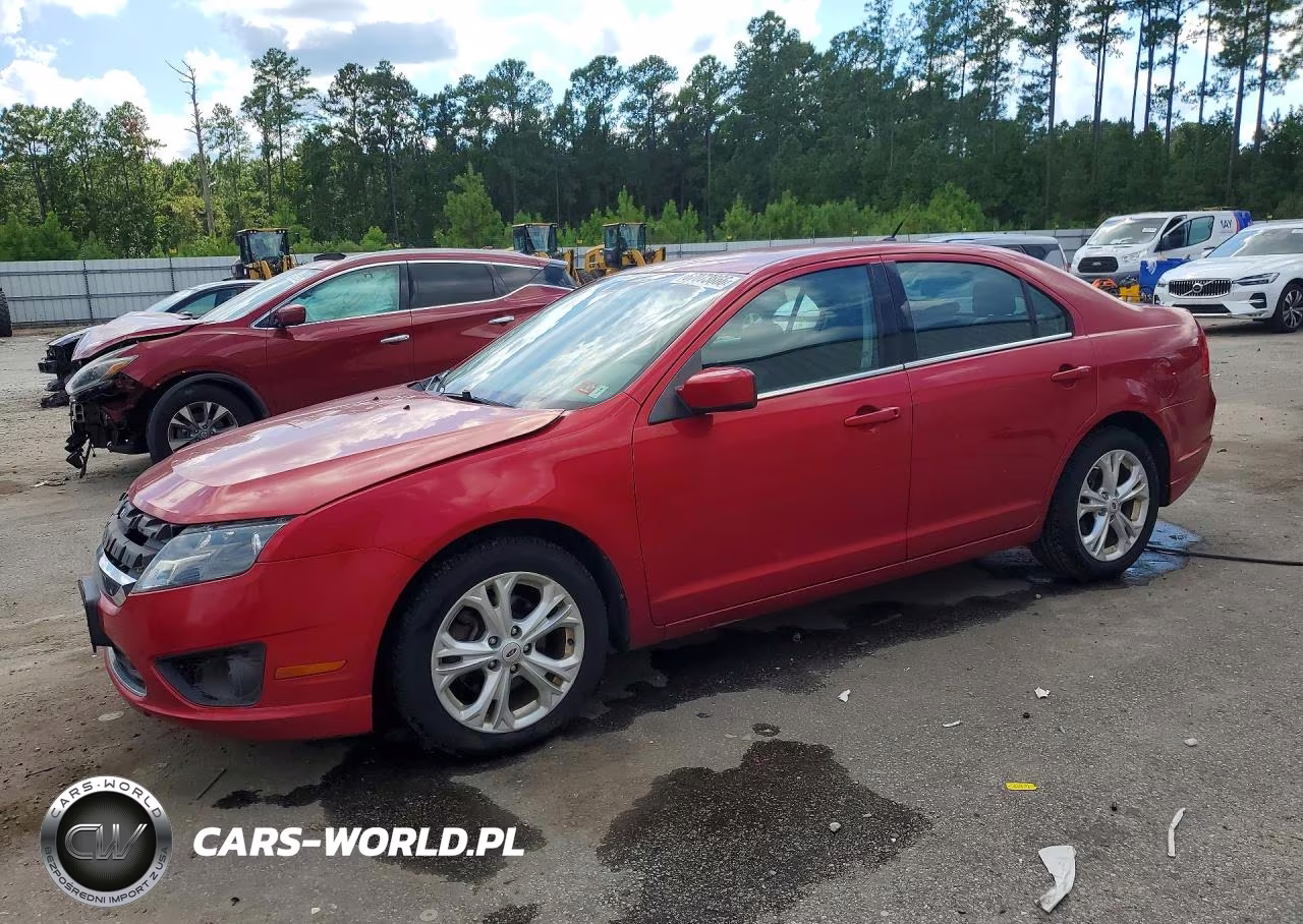 2012 Ford Fusion Se VIN:3FAHP0HA5CR444416 - 1