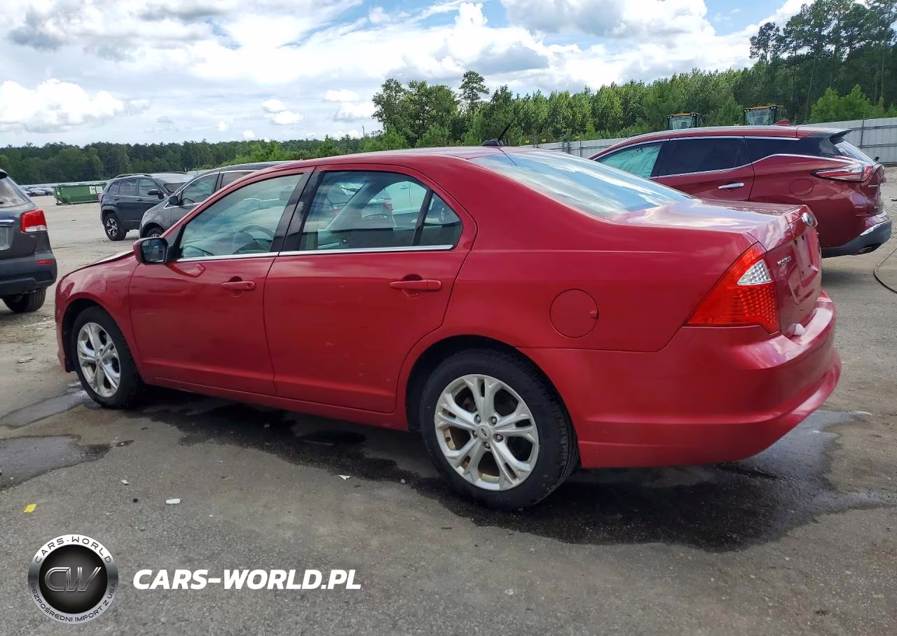 2012 Ford Fusion Se VIN:3FAHP0HA5CR444416 - 2