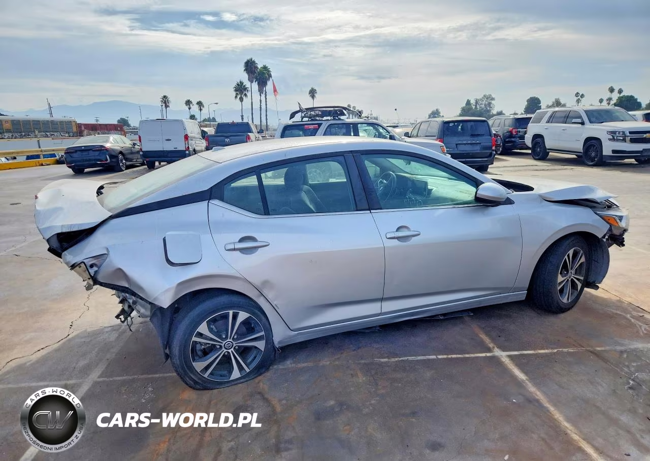 2021 Nissan Sentra Sv VIN:3N1AB8CV7MY304221 - 3