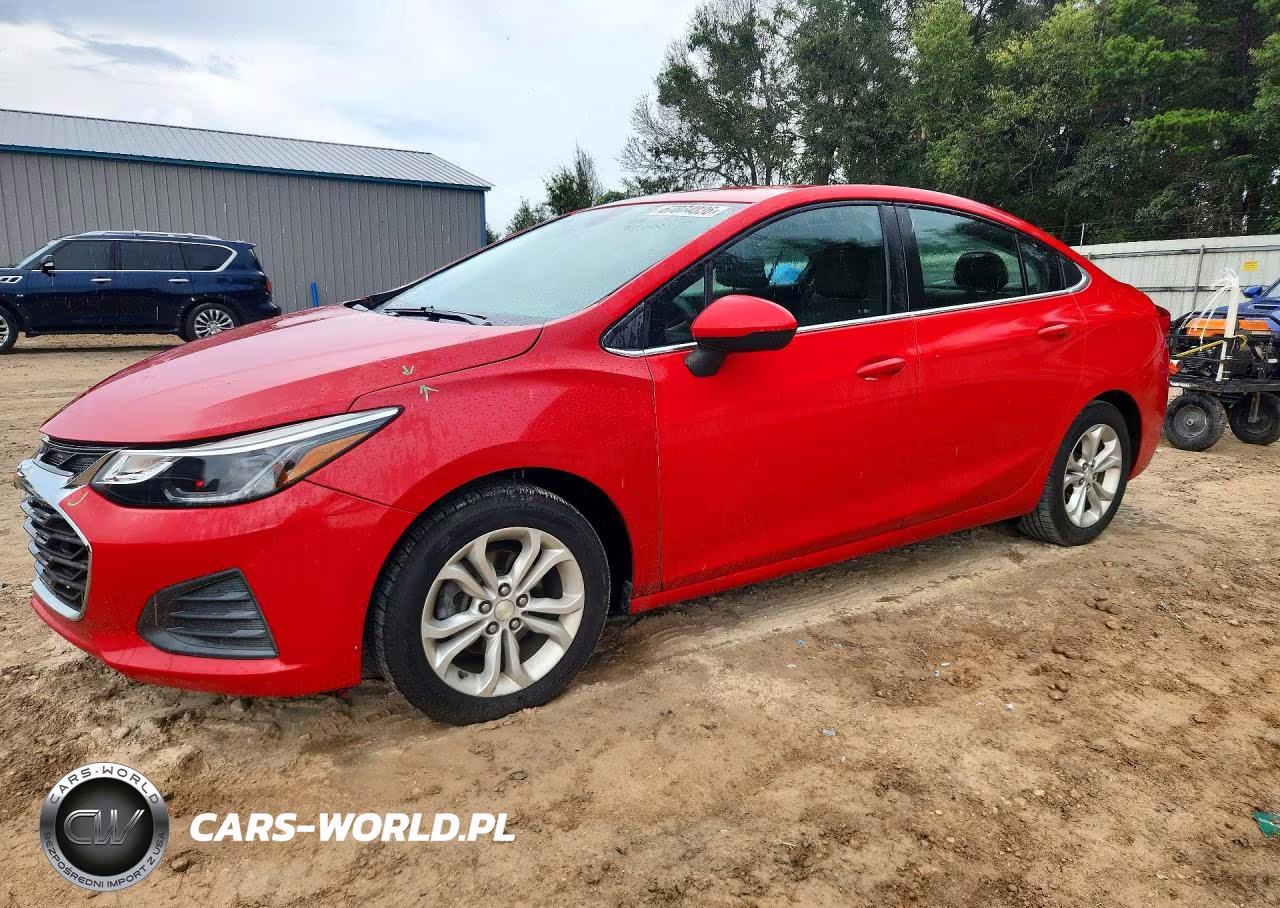 2019 Chevrolet Cruze Lt VIN:1G1BE5SM0K7119211 - 1