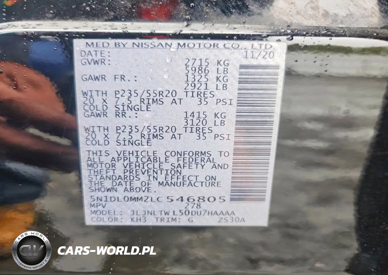 2020 Infiniti Qx60 Signature Edition VIN:5N1DL0MM2LC546805 - 13