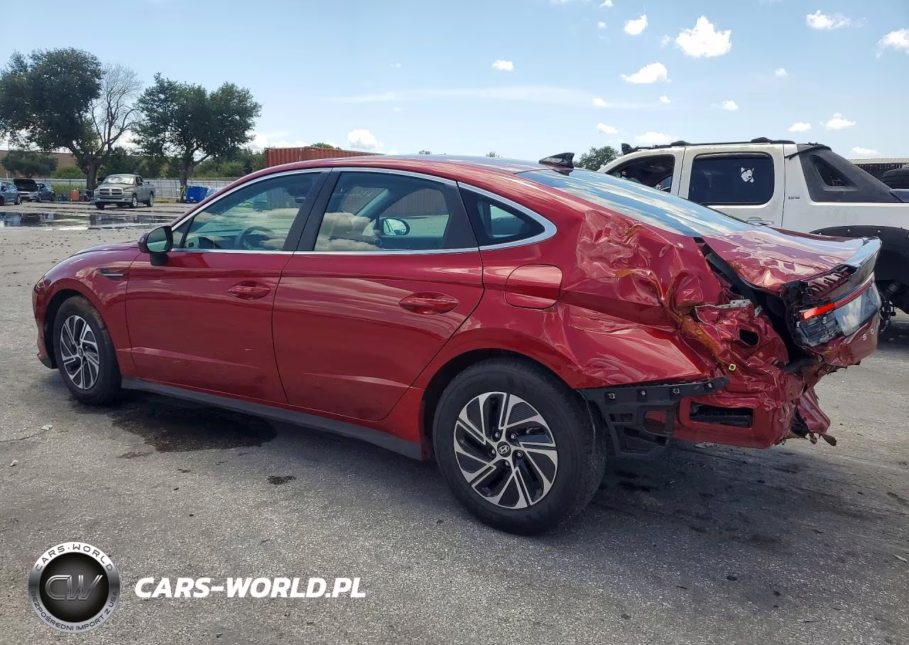 2026 Hyundai Sonata Hybrid Blue VIN:KMHL24JJ8TA138417 - 2