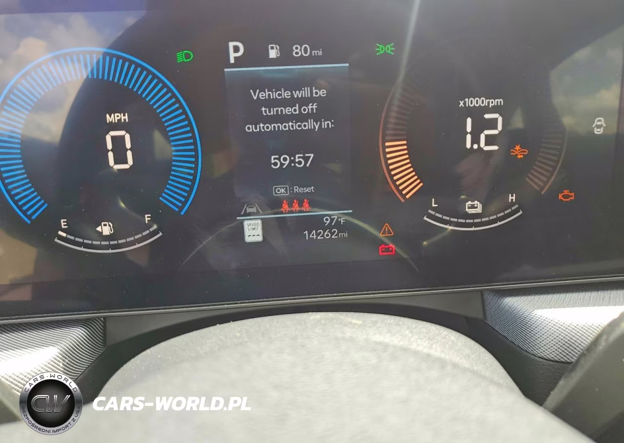 2026 Hyundai Sonata Hybrid Blue VIN:KMHL24JJ8TA138417 - 9