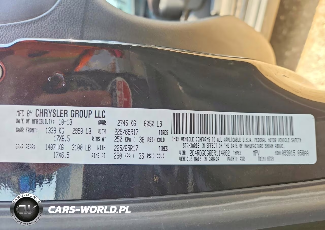 2014 Dodge Grand Caravan Sxt VIN:2C4RDGCG6ER114062 - 13