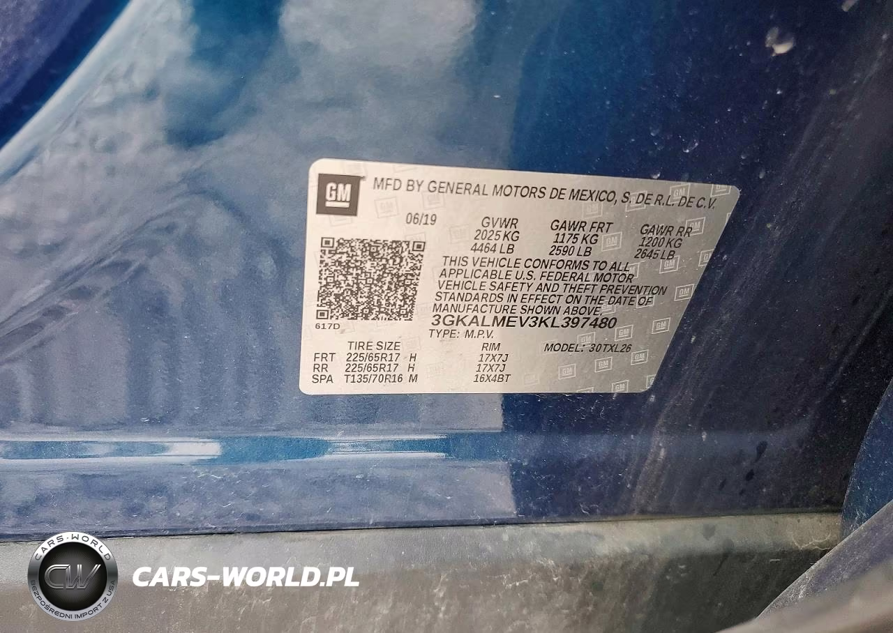 2019 GMC Terrain Sle VIN:3GKALMEV3KL397480 - 13