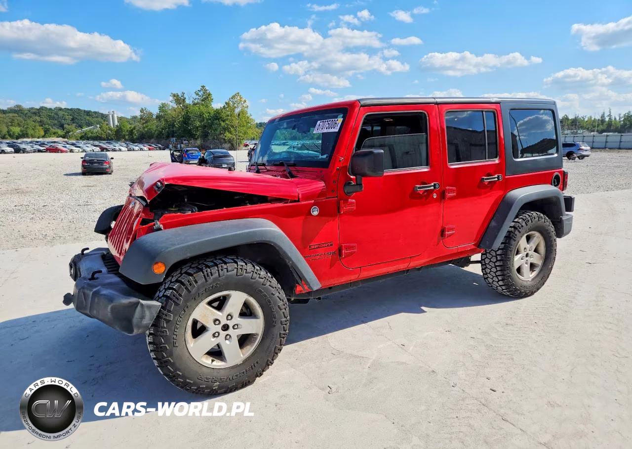 2018 Jeep Wrangler Unlimited Sport VIN:1C4BJWDG6JL807400 - 1