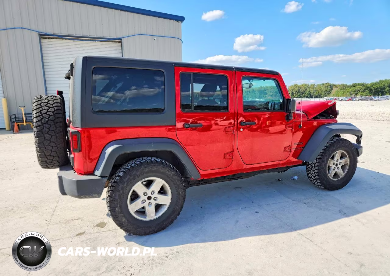 2018 Jeep Wrangler Unlimited Sport VIN:1C4BJWDG6JL807400 - 3