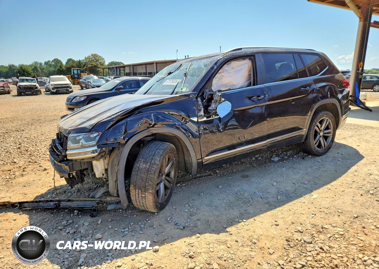 2018 Volkswagen Atlas Sel VIN:1V2RR2CA1JC590009 - 1