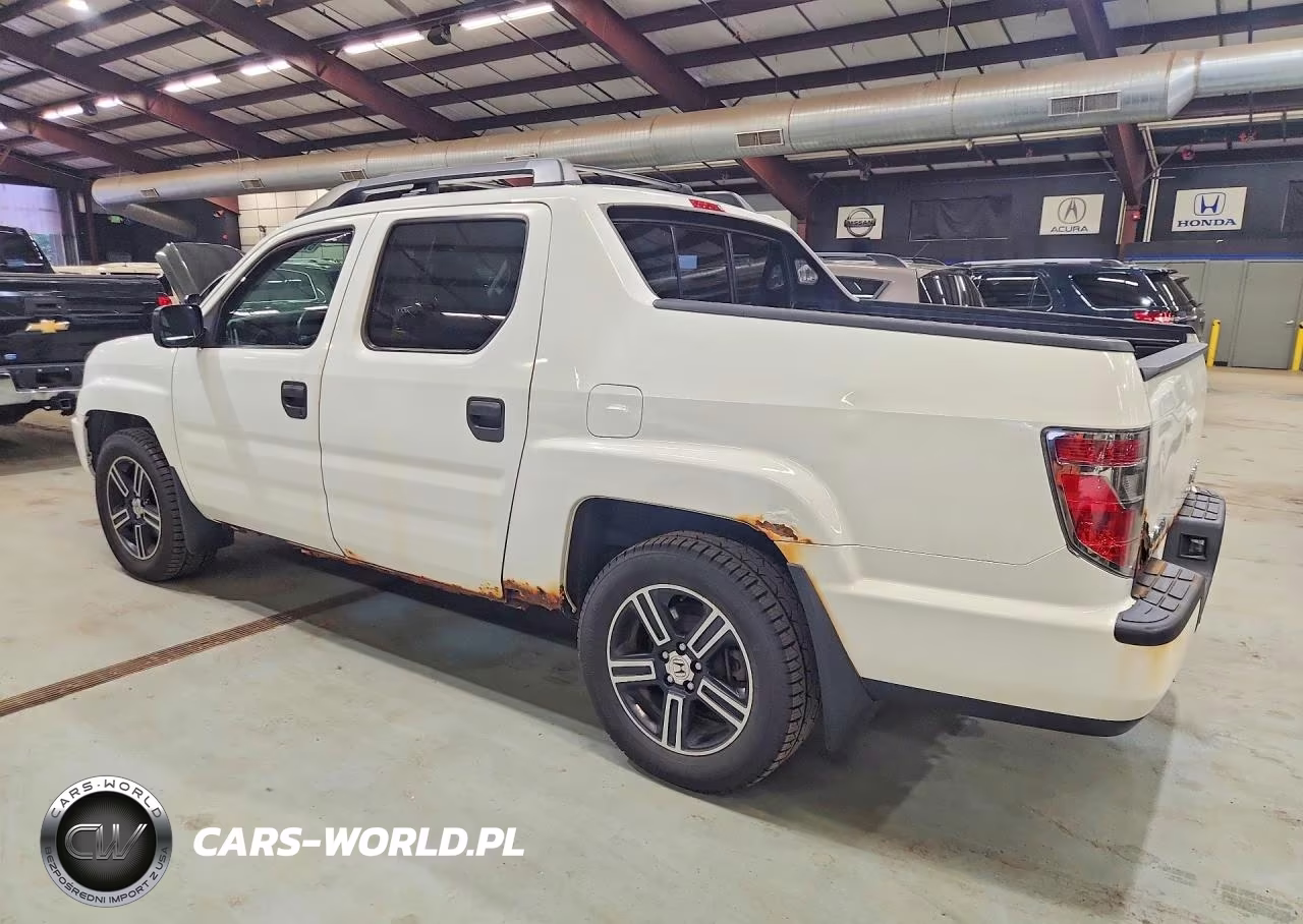 2014 Honda Ridgeline Sport VIN:5FPYK1F77EB009706 - 2