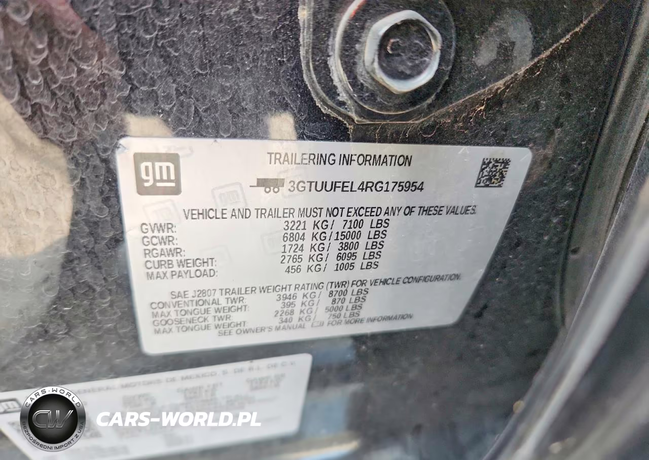 2024 GMC Sierra K1500 At4X VIN:3GTUUFEL4RG175954 - 13
