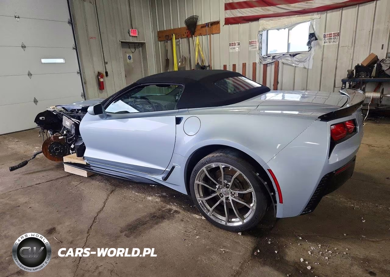 2017 Chevrolet Corvette Grand Sport 2Lt VIN:1G1YY3D79H5112338 - 2