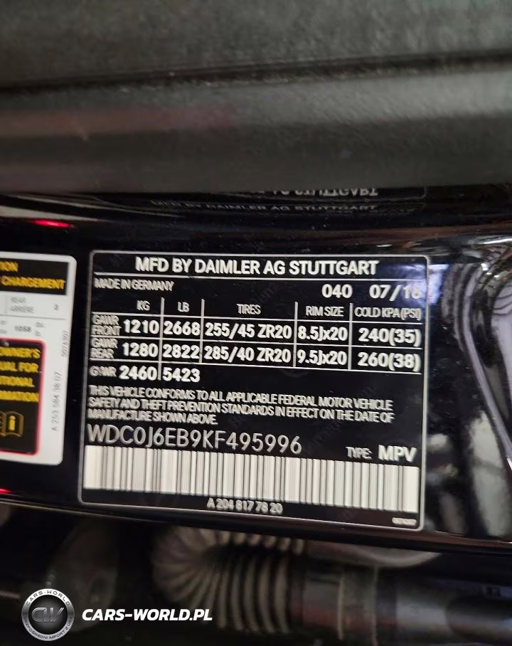 2019 Mercedes-Benz Glc Coupe 43 4Matic Amg VIN:WDC0J6EB9KF495996 - 13