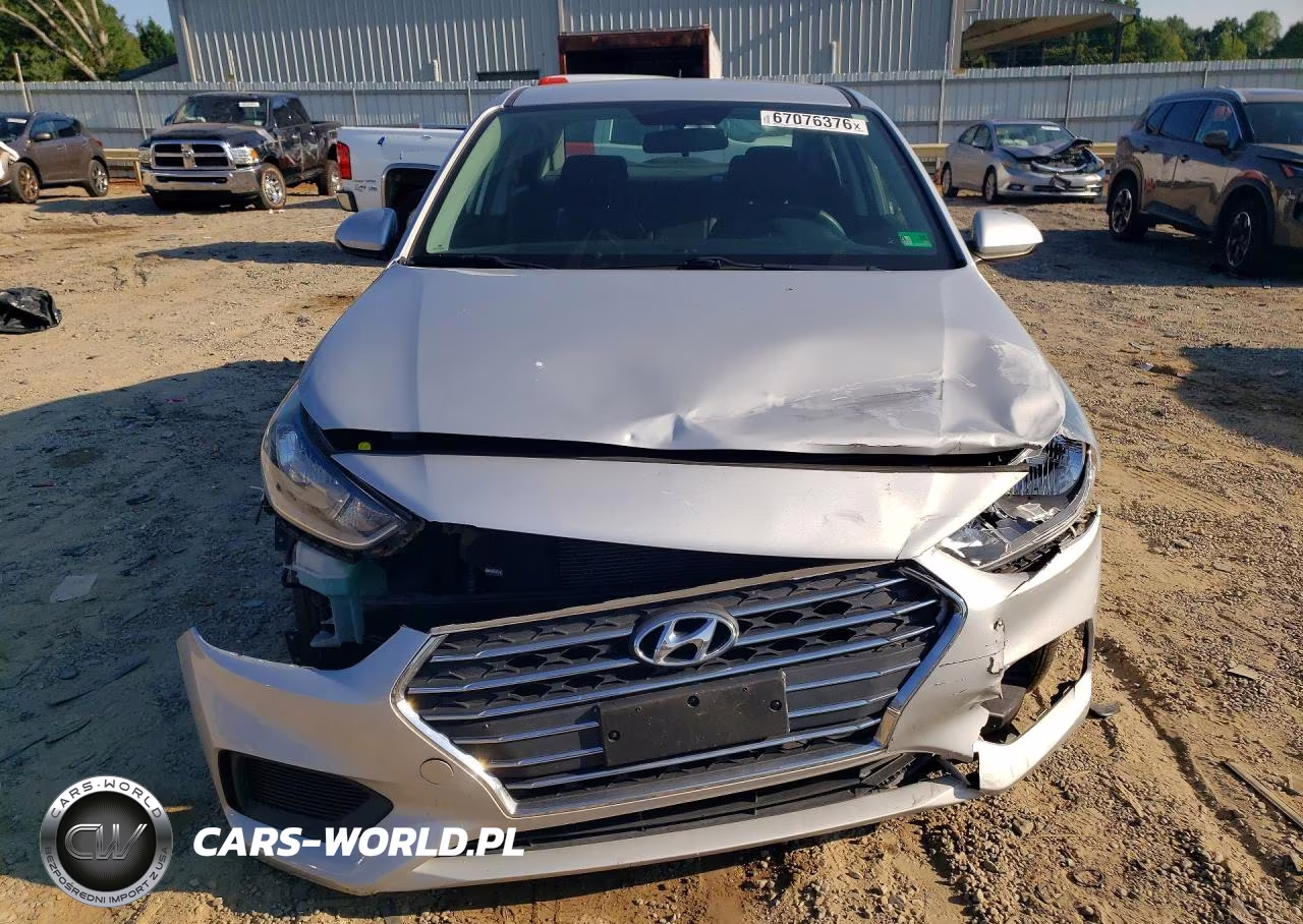 2021 Hyundai Accent Se VIN:3KPC24A67ME132087 - 5