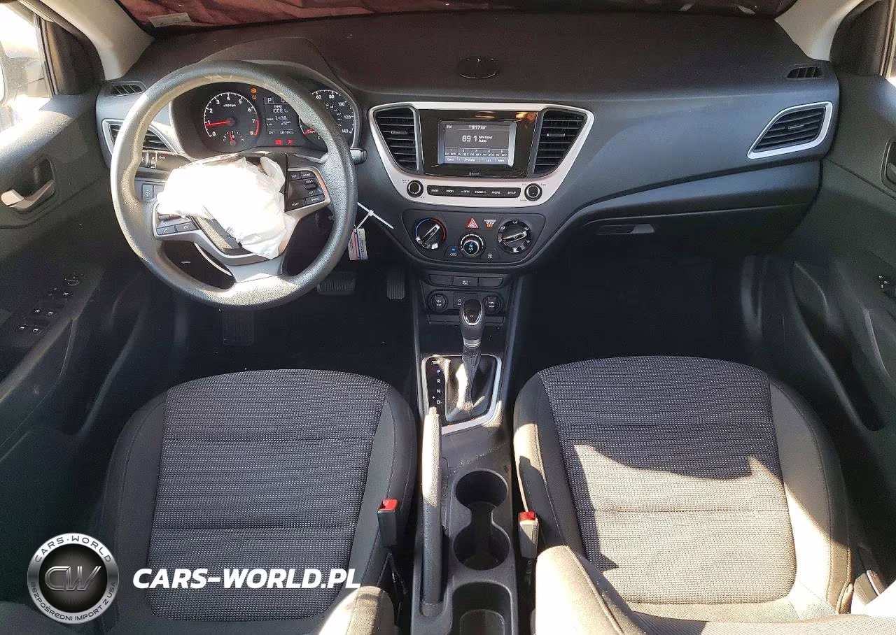 2021 Hyundai Accent Se VIN:3KPC24A67ME132087 - 8