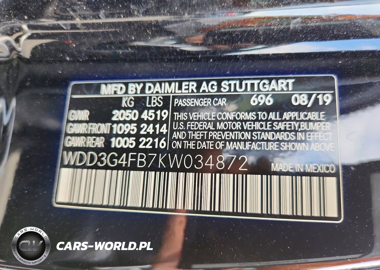 2019 Mercedes-Benz A 220 4Matic VIN:WDD3G4FB7KW034872 - 13
