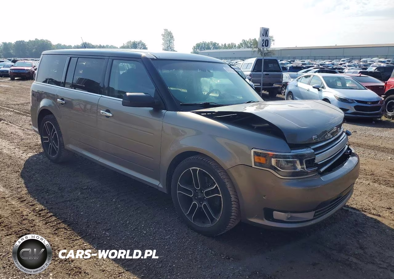 2014 Ford Flex Limited VIN:2FMHK6DT7EBD34256 - 4