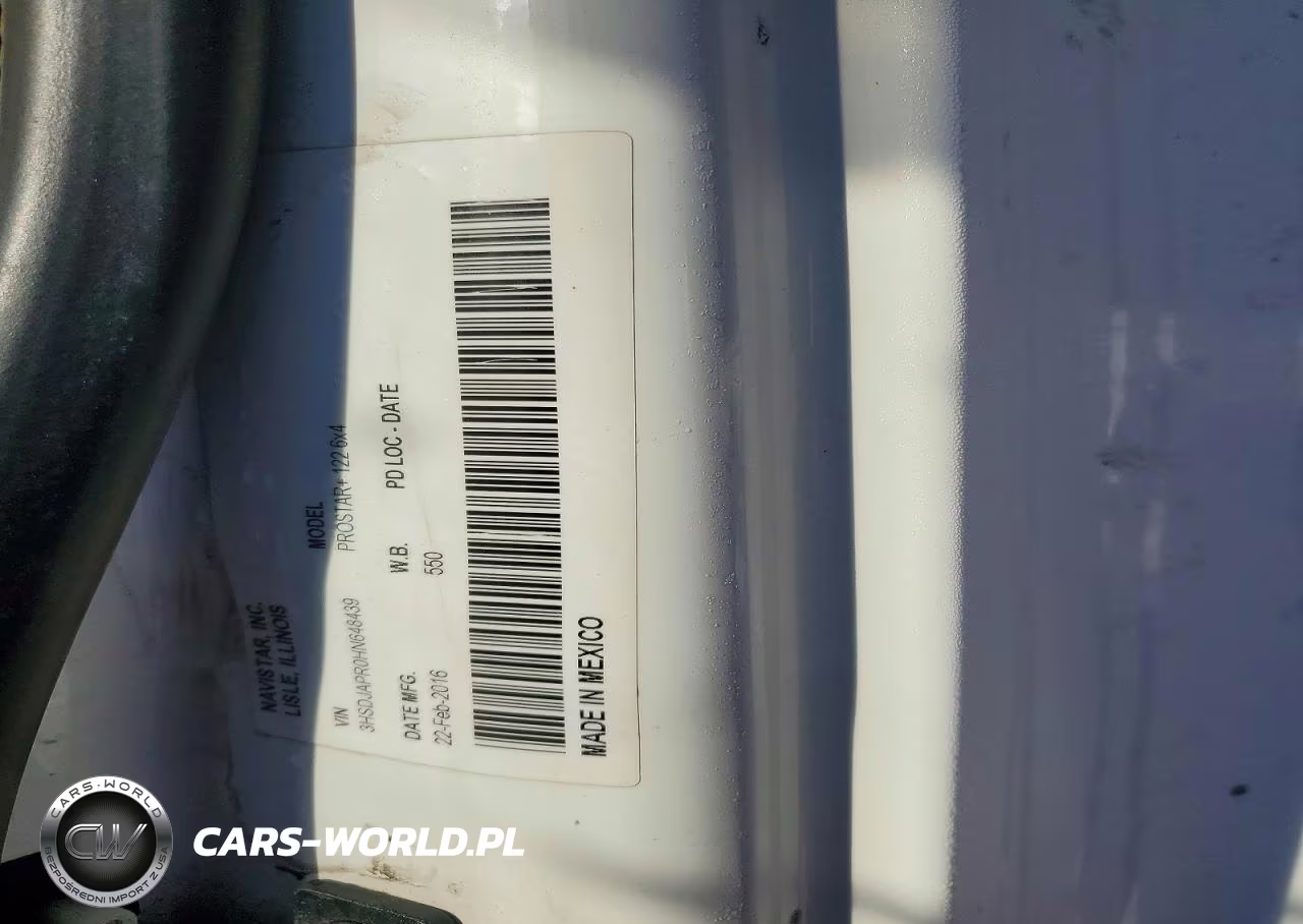 2017 International Prostar Semi Truck VIN:3HSDJAPR0HN648439 - 12