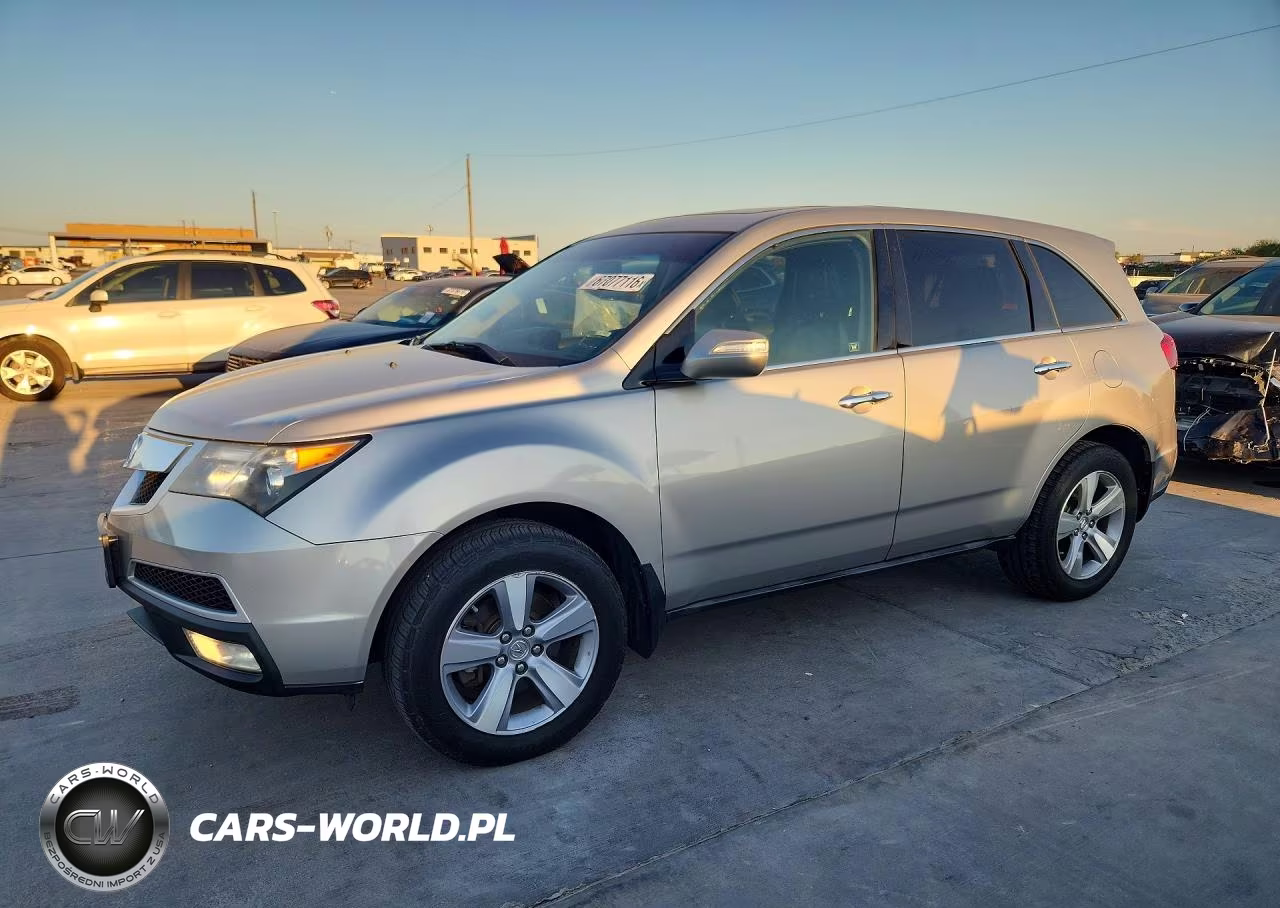 2012 Acura Mdx Technology VIN:2HNYD2H38CH501679 - 1