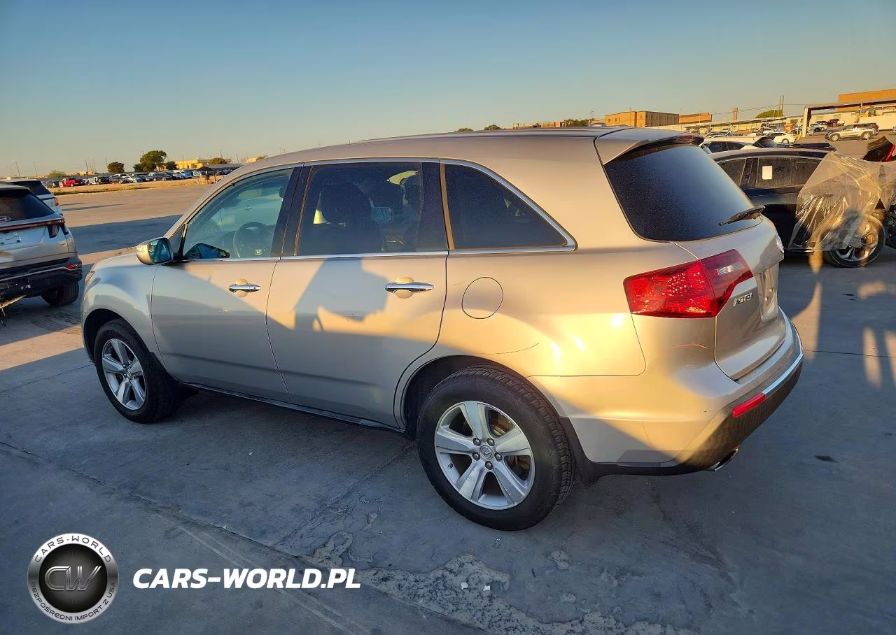 2012 Acura Mdx Technology VIN:2HNYD2H38CH501679 - 2