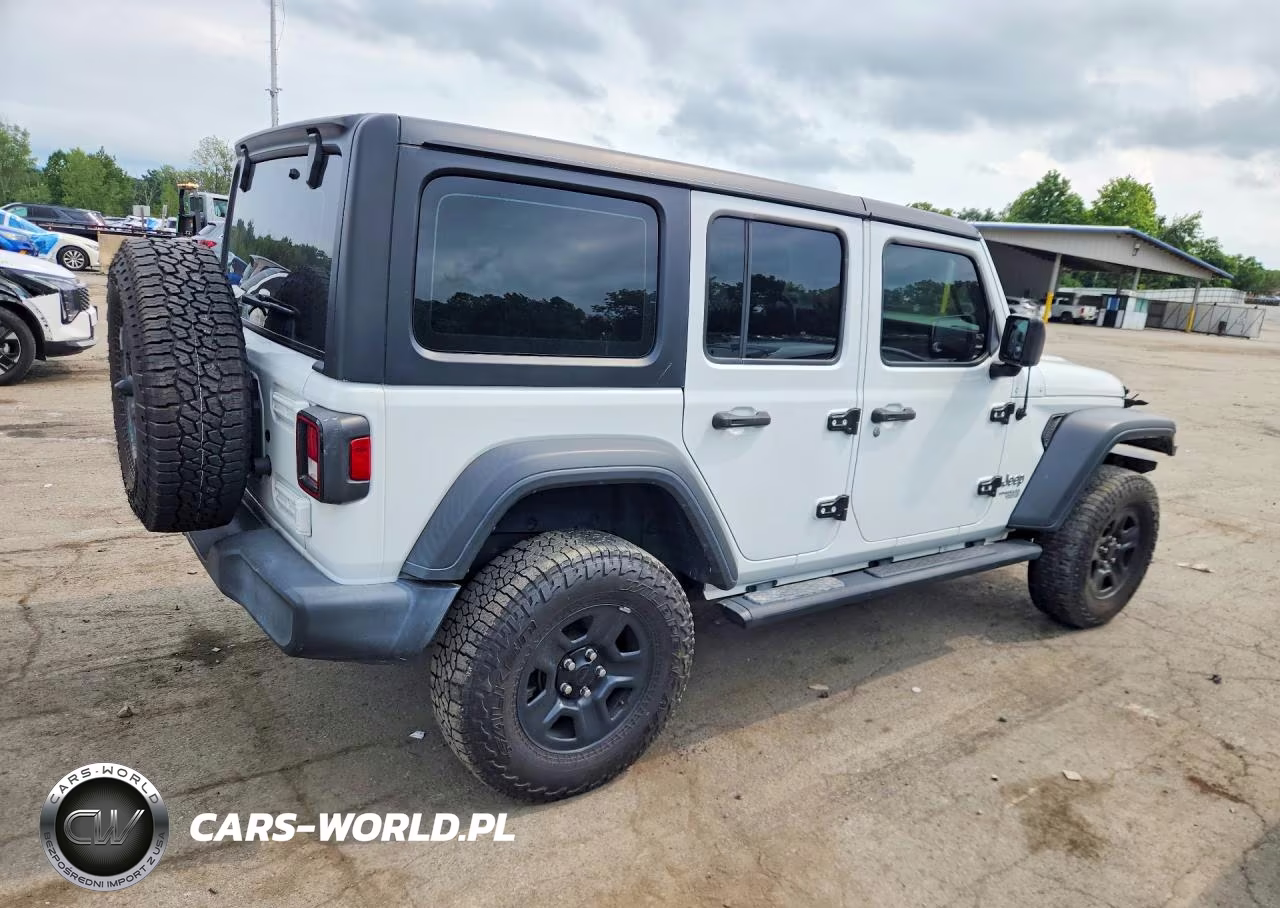 2020 Jeep Wrangler Unlimited Sport VIN:1C4HJXDNXLW310091 - 3
