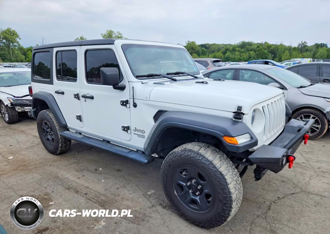 2020 Jeep Wrangler Unlimited Sport VIN:1C4HJXDNXLW310091 - 4