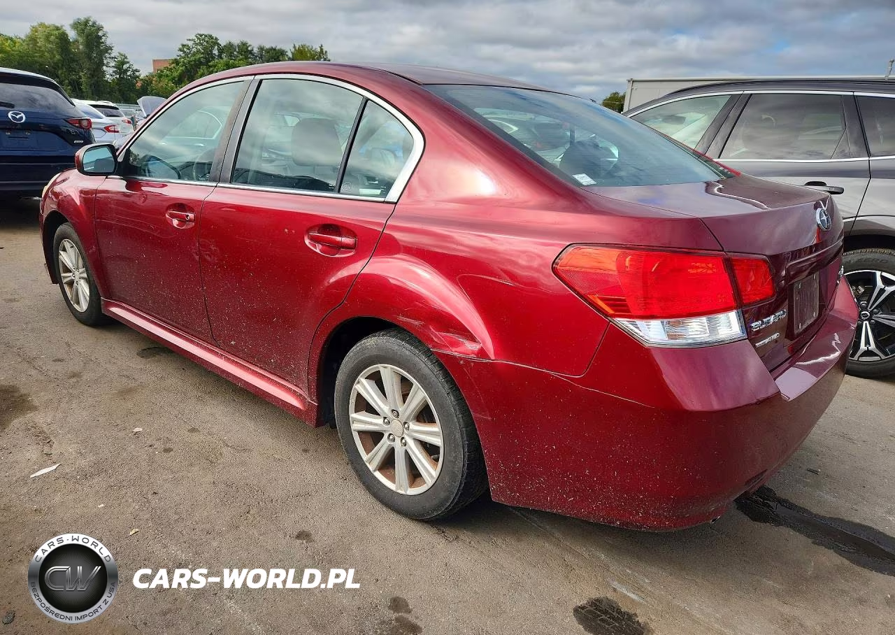 2012 Subaru Legacy 2.5I Premium VIN:4S3BMBC61C3026604 - 2