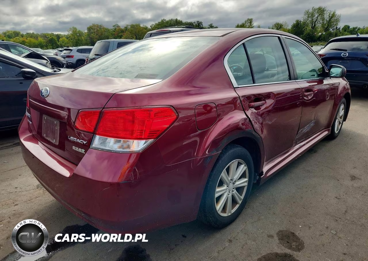 2012 Subaru Legacy 2.5I Premium VIN:4S3BMBC61C3026604 - 3