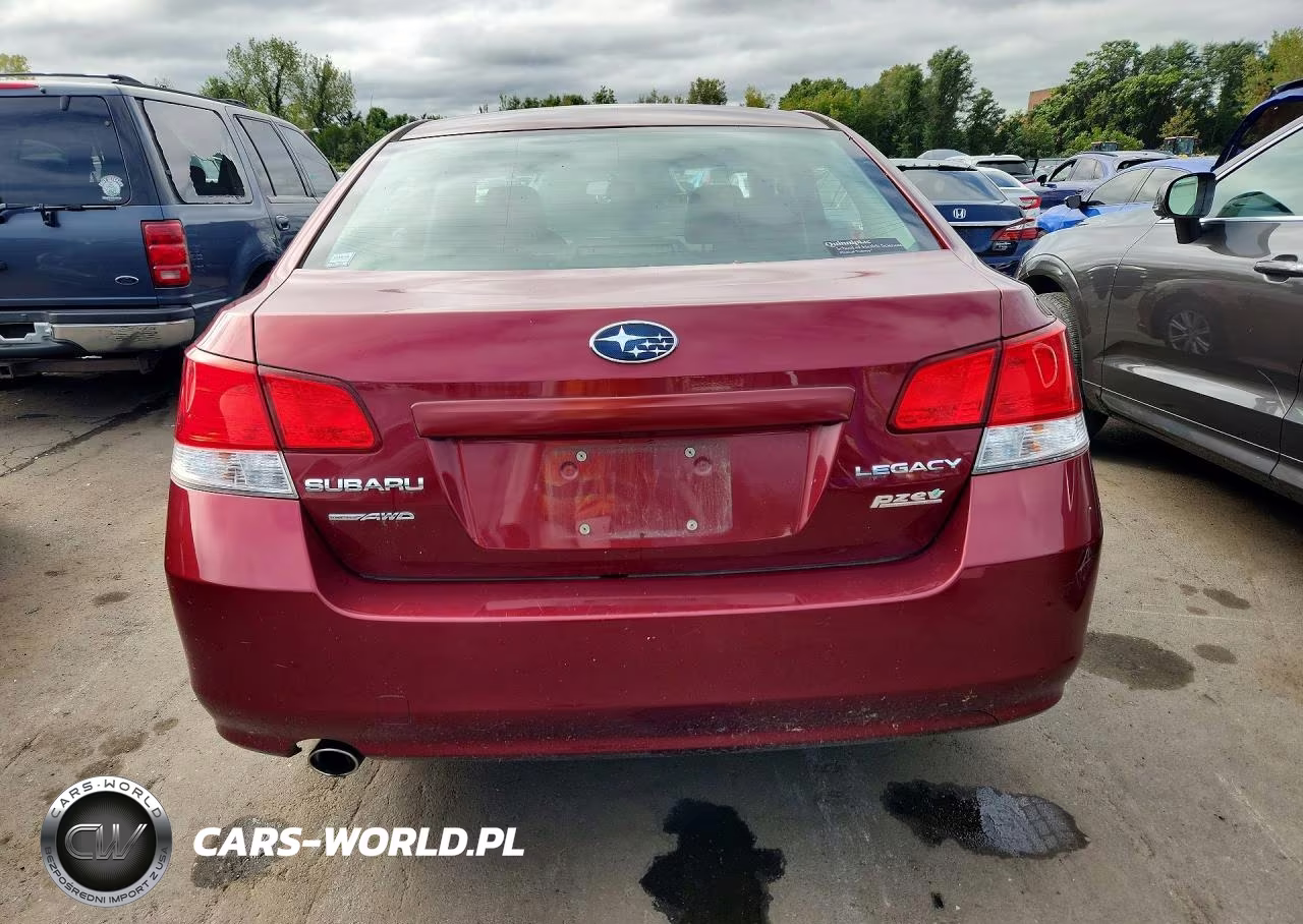 2012 Subaru Legacy 2.5I Premium VIN:4S3BMBC61C3026604 - 6