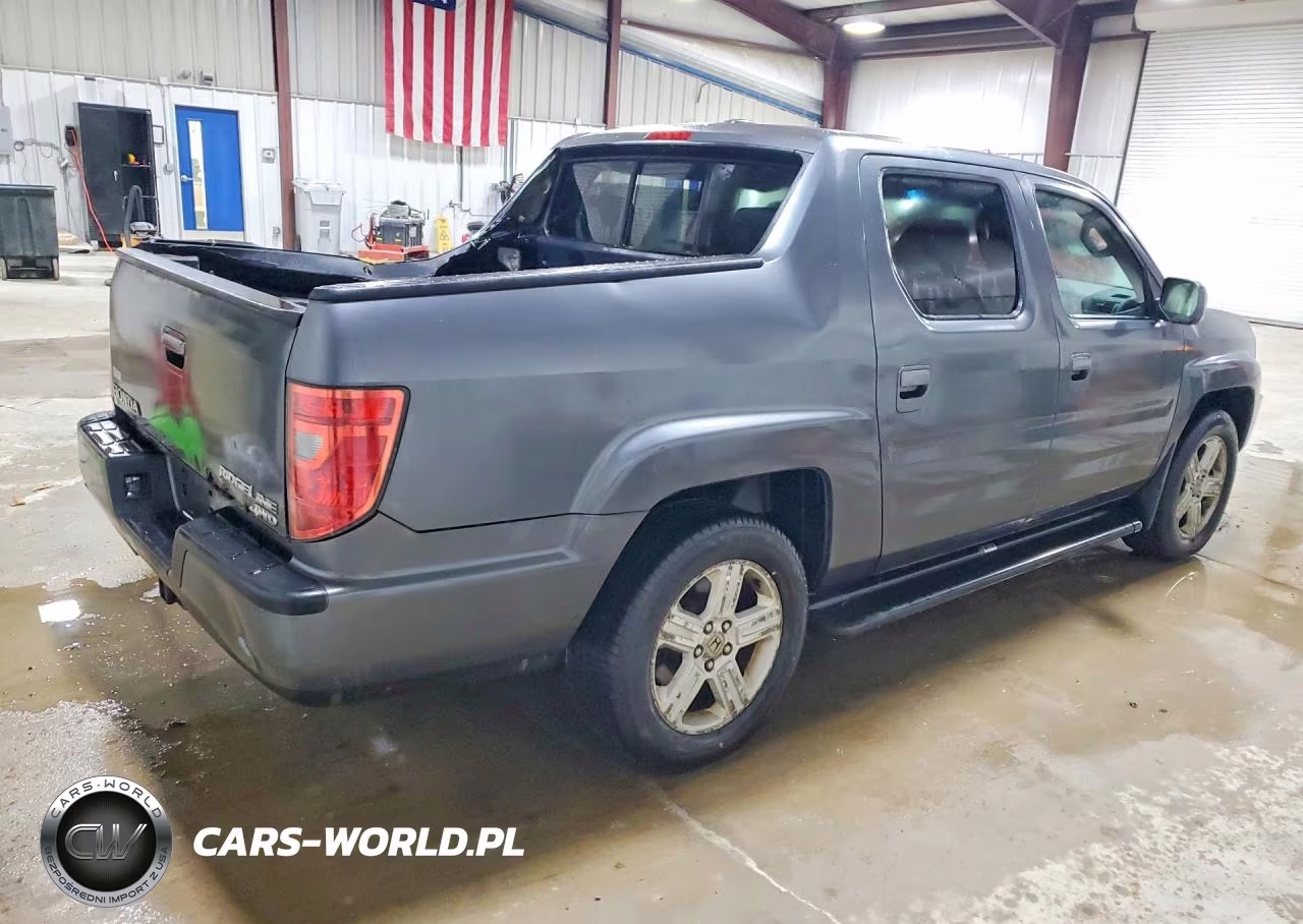 2011 Honda Ridgeline Rtl VIN:5FPYK1F55BB006538 - 3