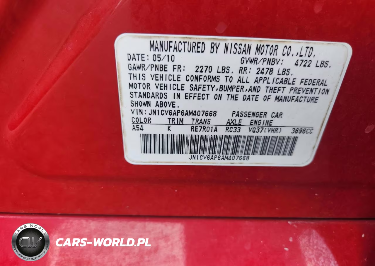 2010 Infiniti G37 Sedan Base VIN:JN1CV6AP6AM407668 - 12