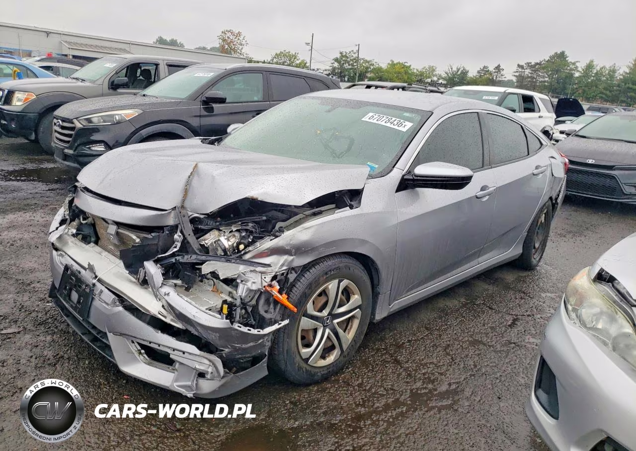 2018 Honda Civic Lx VIN:2HGFC2F55JH527238 - 1