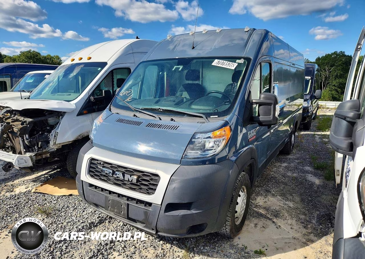 2020 Ram Promaster 3500 Delivery Van VIN:3C6URVJG2LE139923 - 1