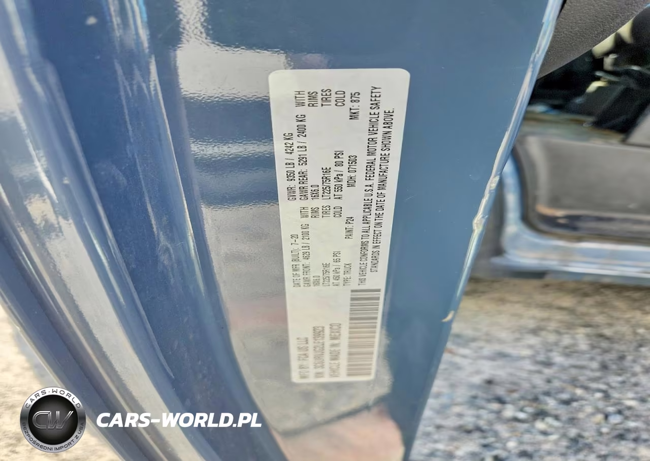 2020 Ram Promaster 3500 Delivery Van VIN:3C6URVJG2LE139923 - 13