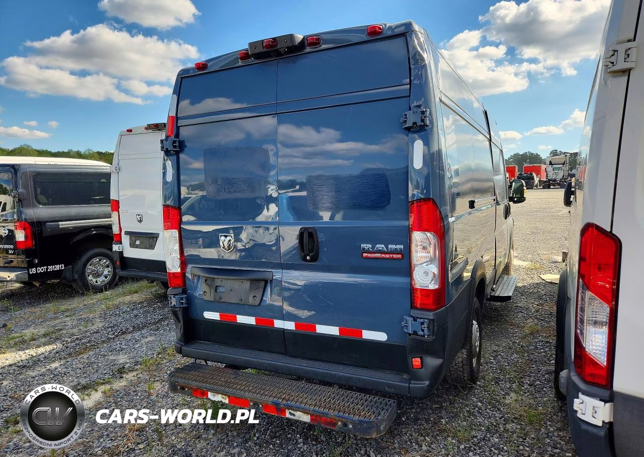 2020 Ram Promaster 3500 Delivery Van VIN:3C6URVJG2LE139923 - 3