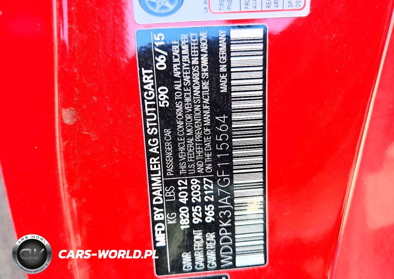 2016 Mercedes-Benz Slk 300 VIN:WDDPK3JA7GF115564 - 12