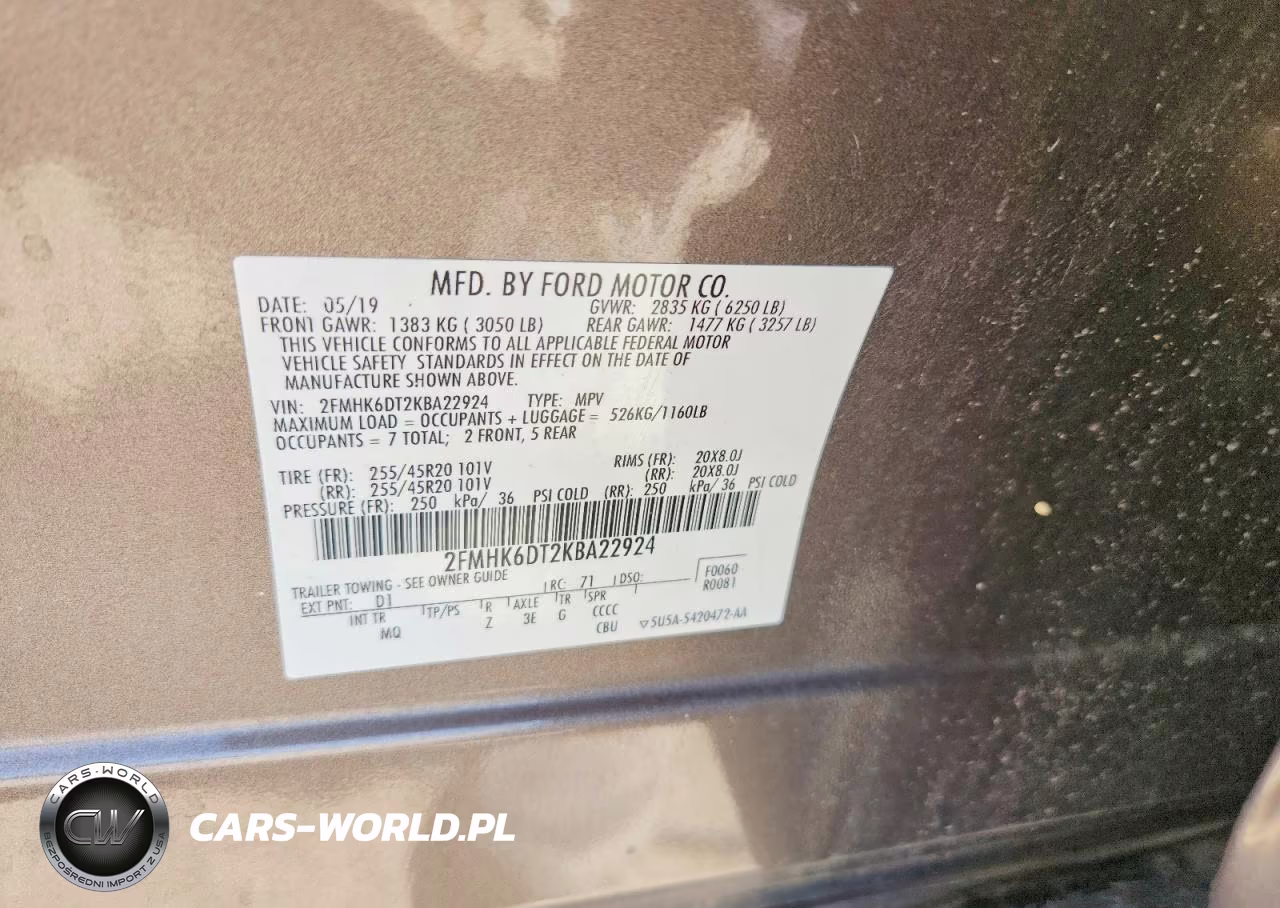 2019 Ford Flex Limited VIN:2FMHK6DT2KBA22924 - 13