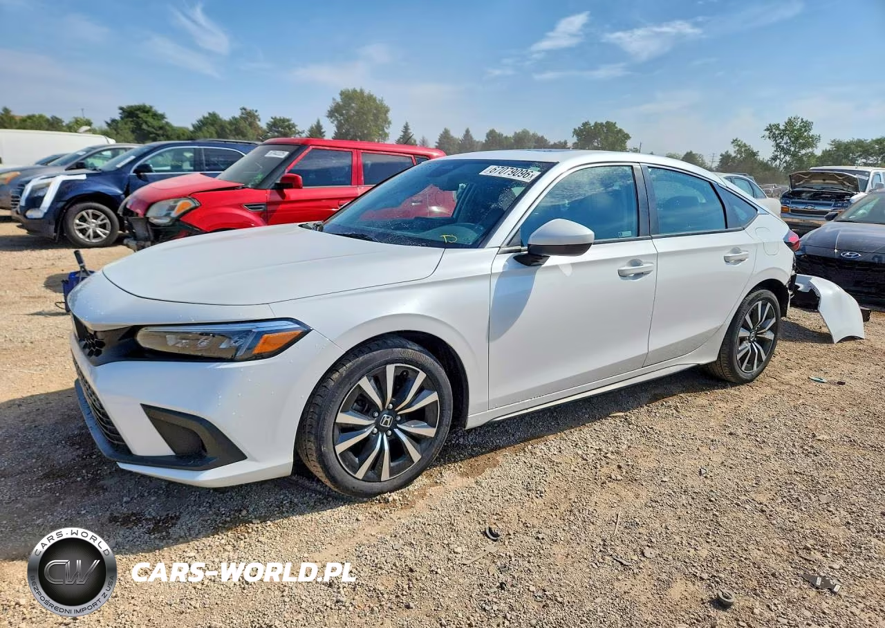 2022 Honda Civic Exl VIN:19XFL1H78NE017202 - 1