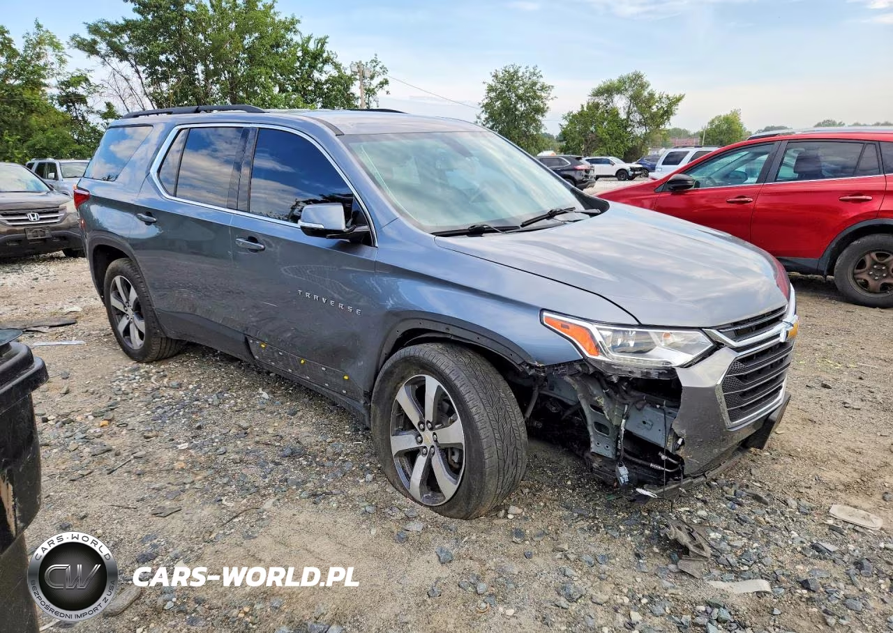 2020 Chevrolet Traverse Lt VIN:1GNEVHKWXLJ236782 - 4