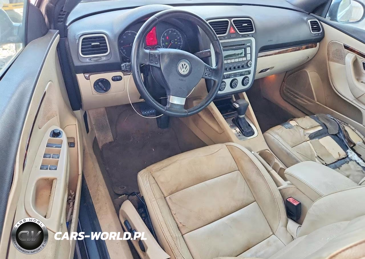 2007 Volkswagen Eos 2.0T Luxury VIN:WVWFA71F57V033186 - 8