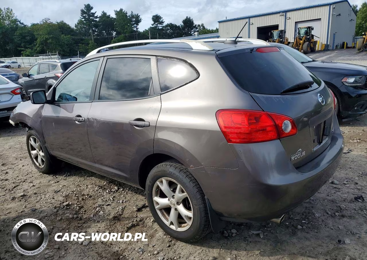 2008 Nissan Rogue S VIN:JN8AS58V78W117728 - 2