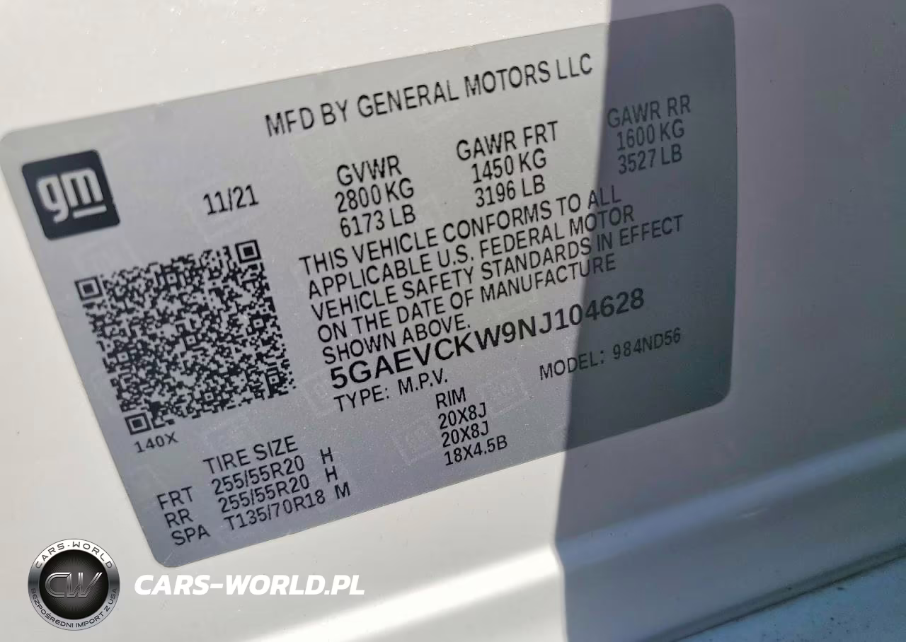 2022 Buick Enclave Avenir VIN:5GAEVCKW9NJ104628 - 13