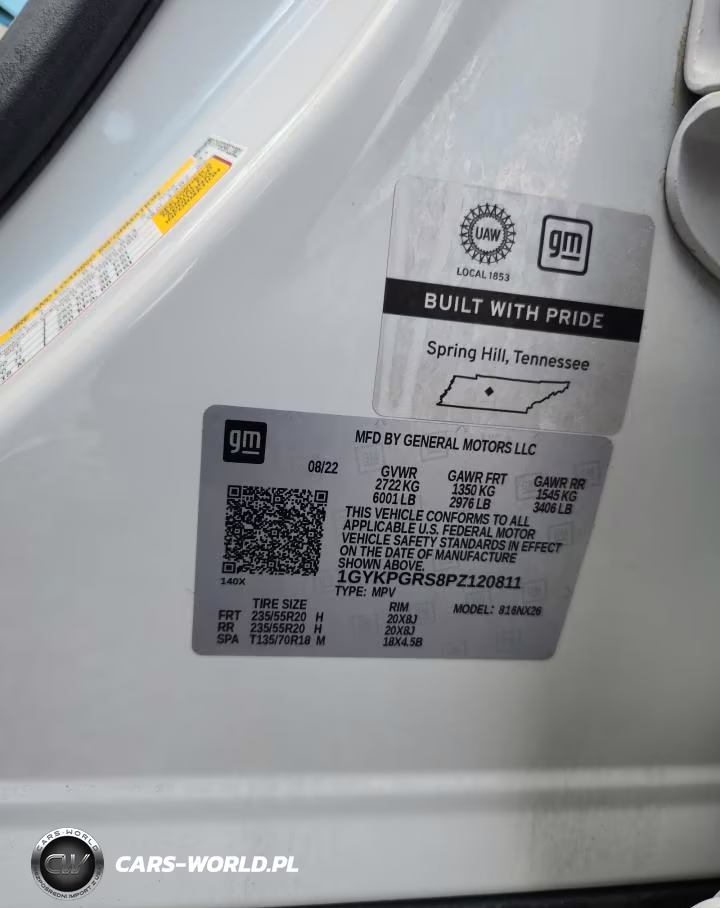 2023 Cadillac Xt6 Sport VIN:1GYKPGRS8PZ120811 - 12
