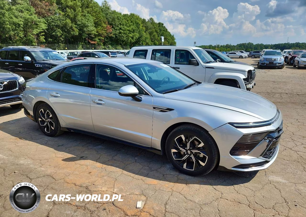 2025 Hyundai Sonata Sel VIN:KMHL64JA0SA447477 - 4