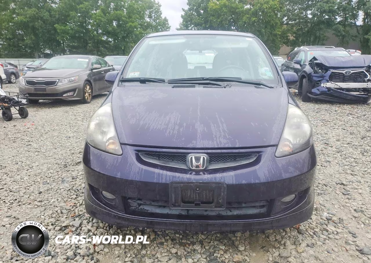 2008 Honda Fit Sport VIN:JHMGD38678S025487 - 5