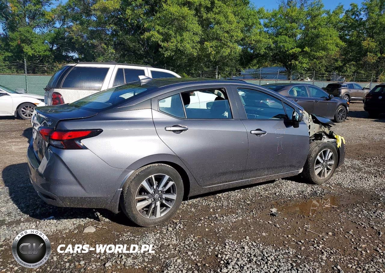 2021 Nissan Versa Sv VIN:3N1CN8EV6ML805563 - 3