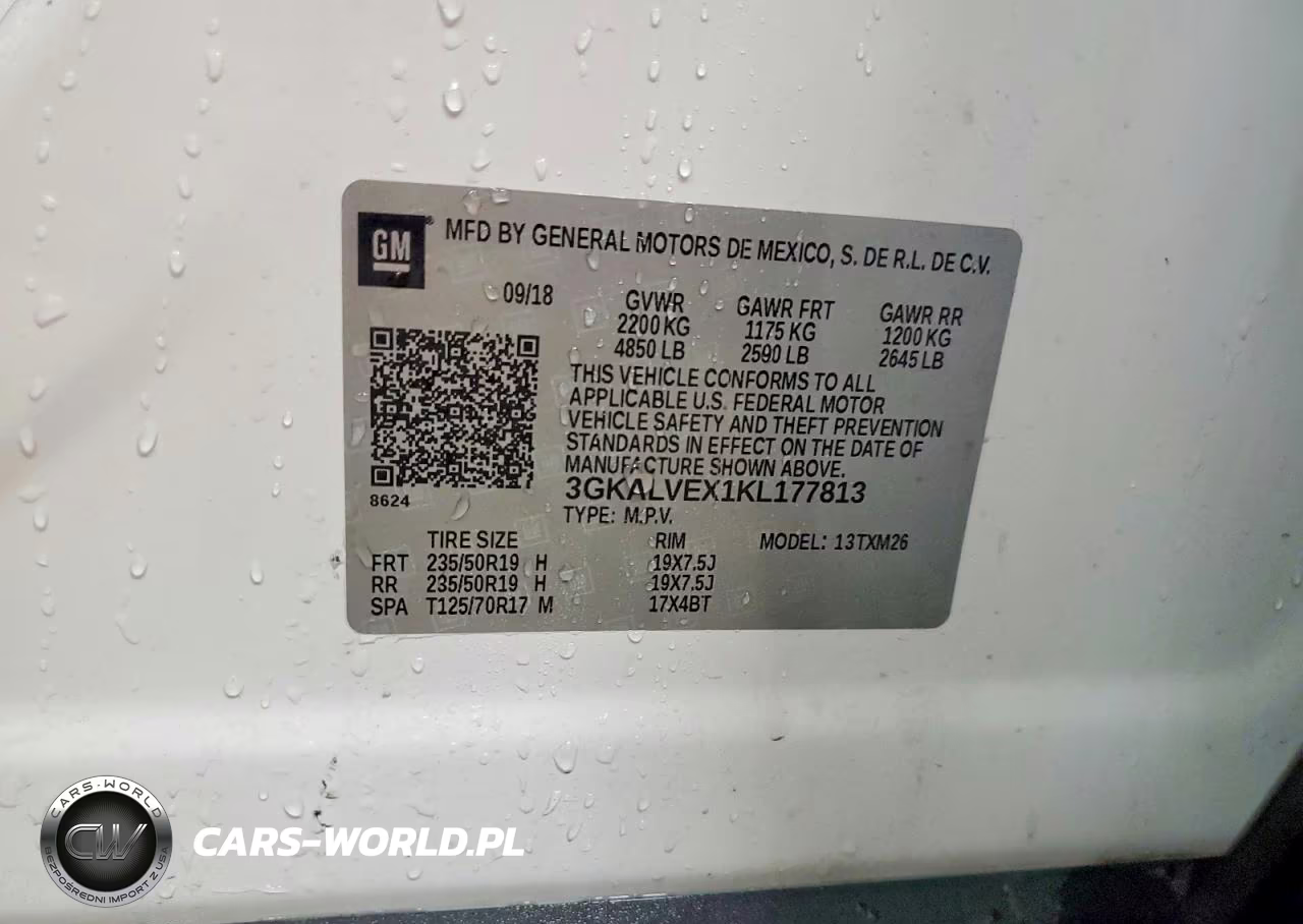 2019 GMC Terrain Slt VIN:3GKALVEX1KL177813 - 13